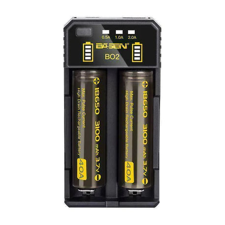 Battery Charger Basen Bo-2 Pro Charger Universal 21700 26650 18650 18350