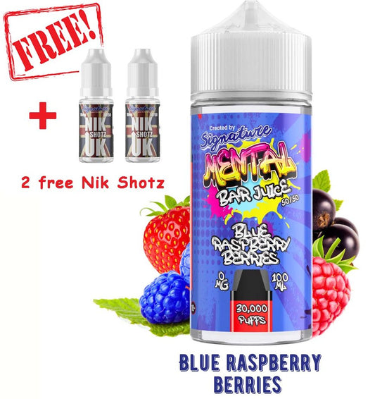 Blue Raspberry Berries 100ML