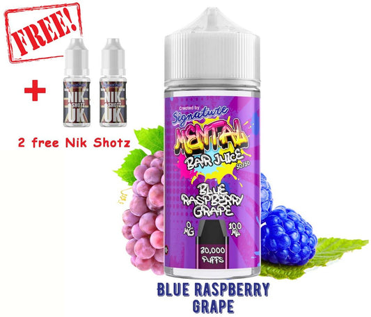 Blue Raspberry Grape 100ML