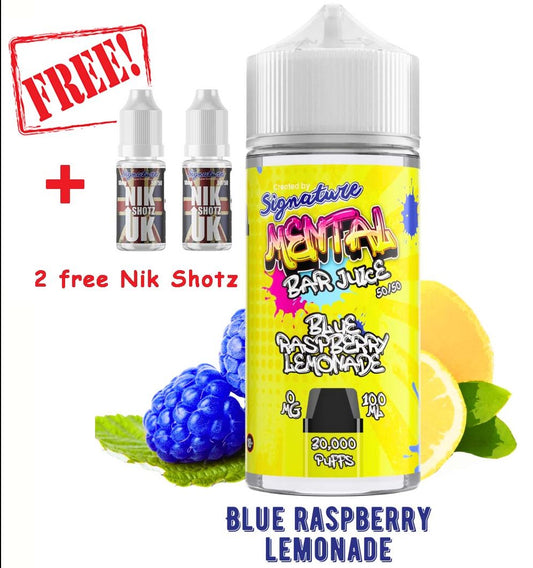 Blue Raspberry Lemonade 100ML