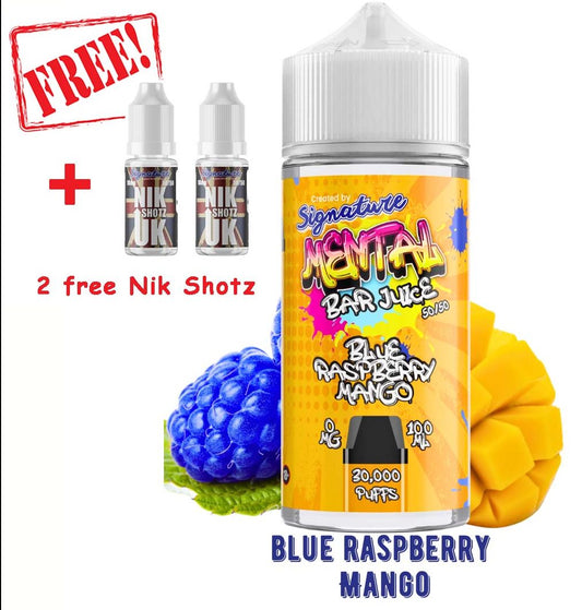 Blue Raspberry Mango 100ML