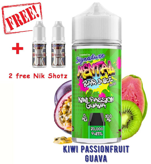 Kiwi Passionfruit & Guava 100ML