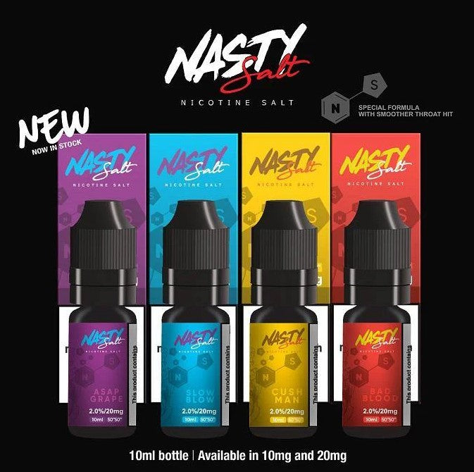 Nasty Salts Nicotine Salt Pack Of 10 E-Liquid