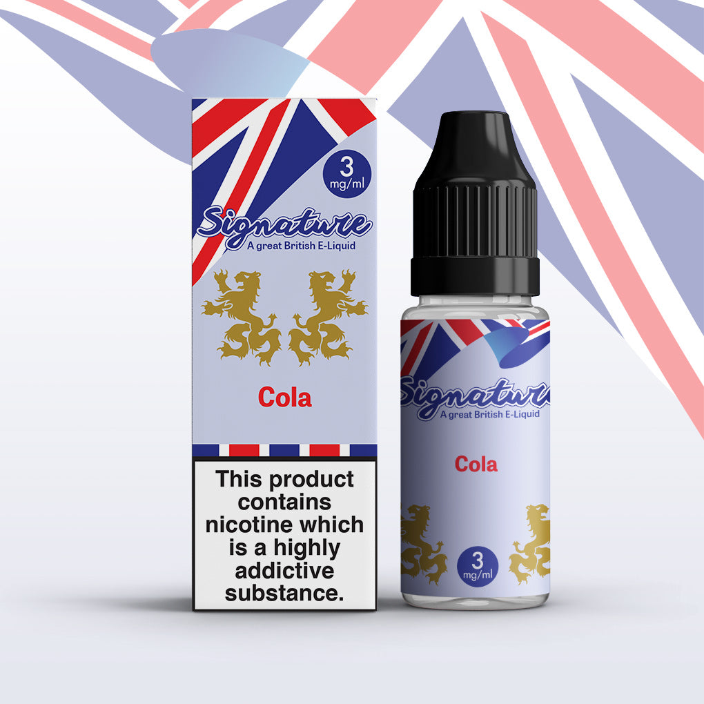 Signature 10ml – Cola flavour