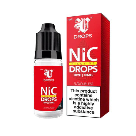 E-Liquid V Drops Premium Nicotine Shots