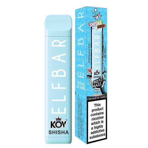Elf Bar Shisha Mix Fruit With Rose Aniseed Flavour NC600 Disposable Vape 20mg L Pack Of 10