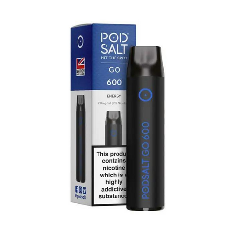 Pod Salt Go Energy Flavour Disposable Vape Bar 20mg L Pack Of 10