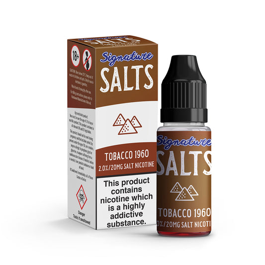 Signature Salts – 10ml – Tobacco 1960