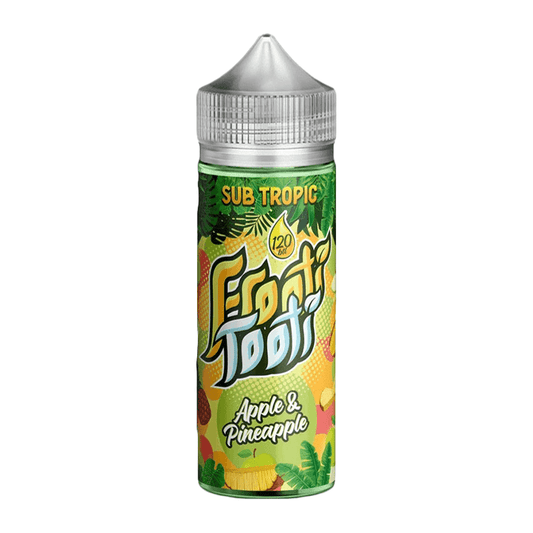 E-Liquid Apple & Pineapple 120ml Shortfill By Frooti Tooti