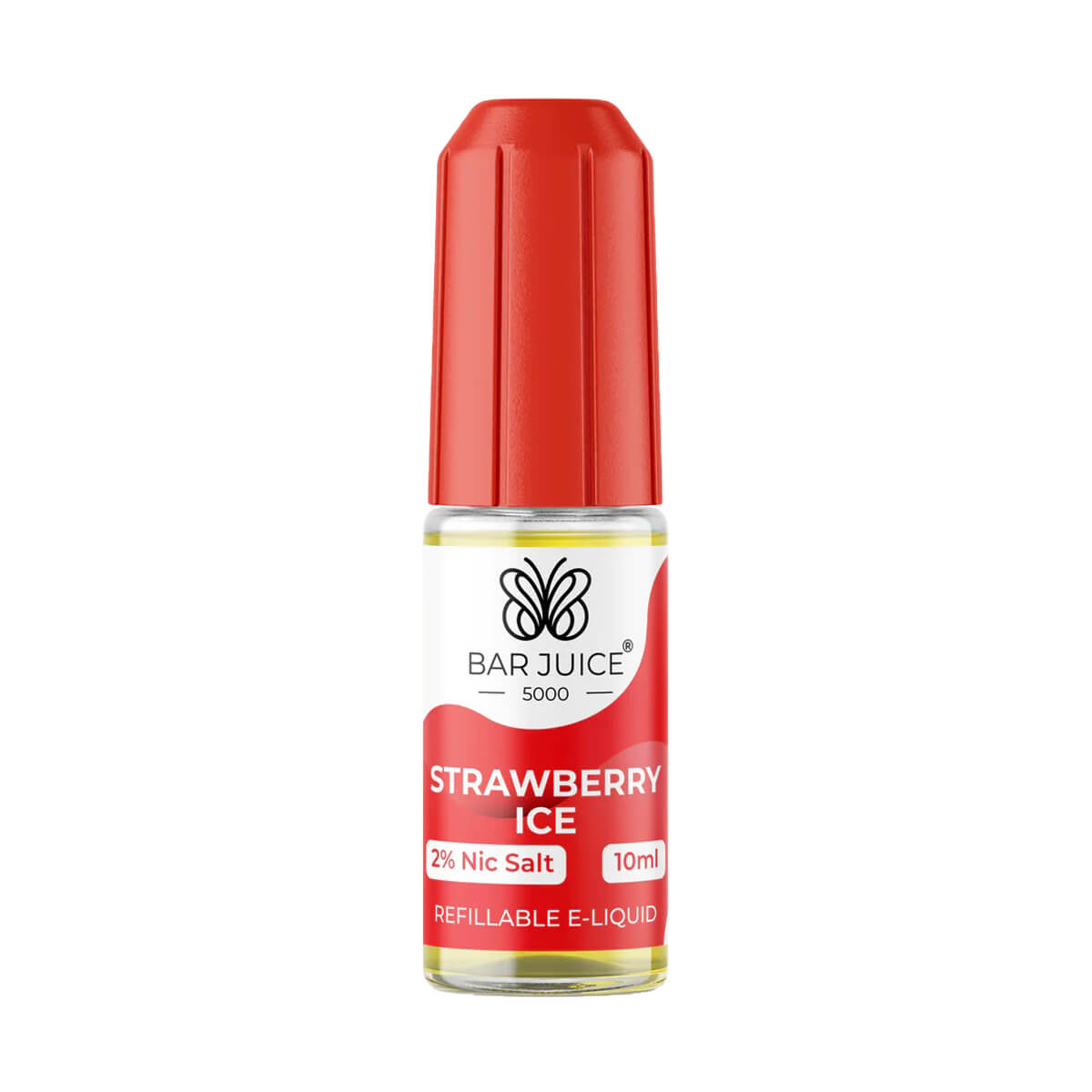 E-Liquid Strawberry Ice 10ml Nic Salt  By Bar Juice 5000