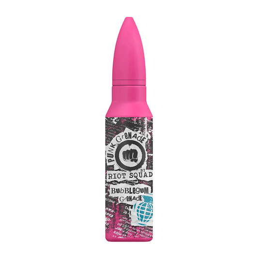 E-Liquid Bubblegum Grenade 50ml Shortfill  by Riot Squad