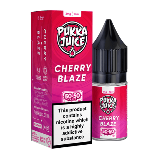 E-Liquid Cherry Blaze 10ml 50/50  By Pukka Juice