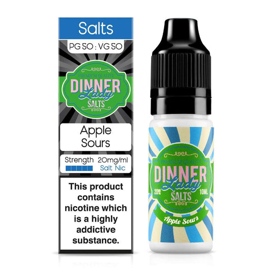 E-Liquid Apple Sours 10ml Nic Salt  By Dinner Lady