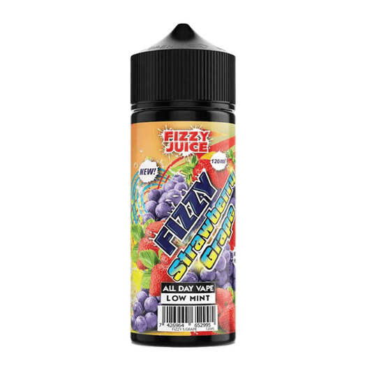 E-Liquid Strawberry Grape 100ml Shortfill  by Fizzy Juice
