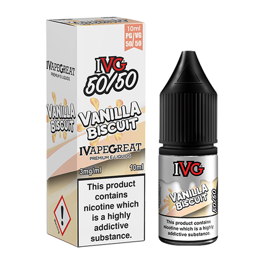 E-Liquid by IVG Vanilla Biscuit 10ml