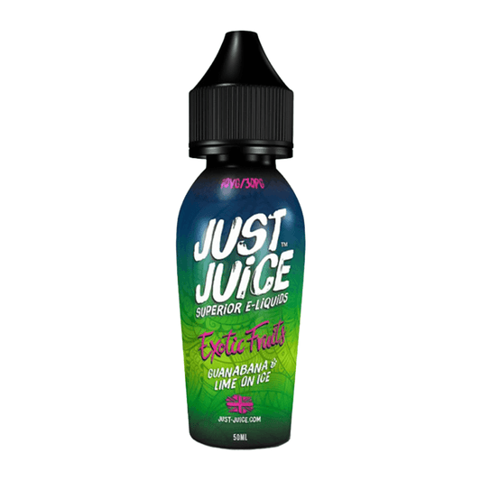 Frosty Guanabana and Lime Fusion - 50ml Shortfill E-Juice by Just Juice