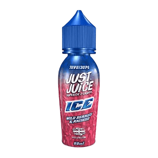 50ml Shortfill E-Liquid Wild Berries & Aniseed Ice  By Just Juice