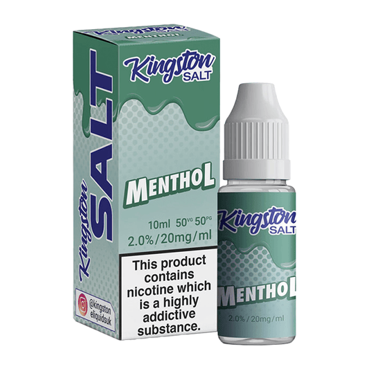 E-Liquid Menthol 10ml Nic Salt by Kingston