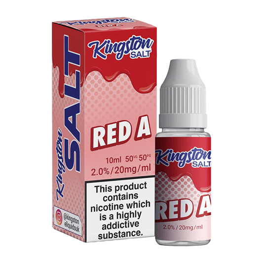 E-Liquid Red A 10ml Nic Salt  by Kingston