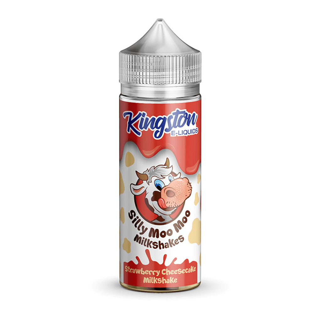 E-Liquid Strawberry Cheesecake Milkshake 100ml Shortfill  by Kingston