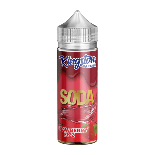 E-Liquid Strawberry Fizz Soda 100ml Shortfill  by Kingston
