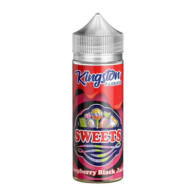 E-Liquid Raspberry Black Jack Sweet 100ml Shortfill xby Kingston