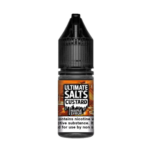 Maple Syrup Custard Nic Salt E-Liquid (10ml) by Ultimate Juice