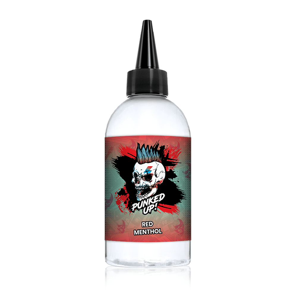 E Liquid Red Menthol 200ml Shortfill by Punked Up