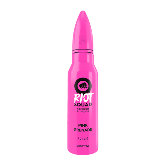 E-Liquid Pink Grenade 50ml Shortfill  by Riot Squad