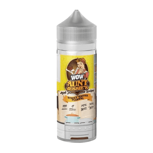 E-Liquid Sticky Toffee Pudding (Aunt Jessies) 100ml Shortfill  by Wow
