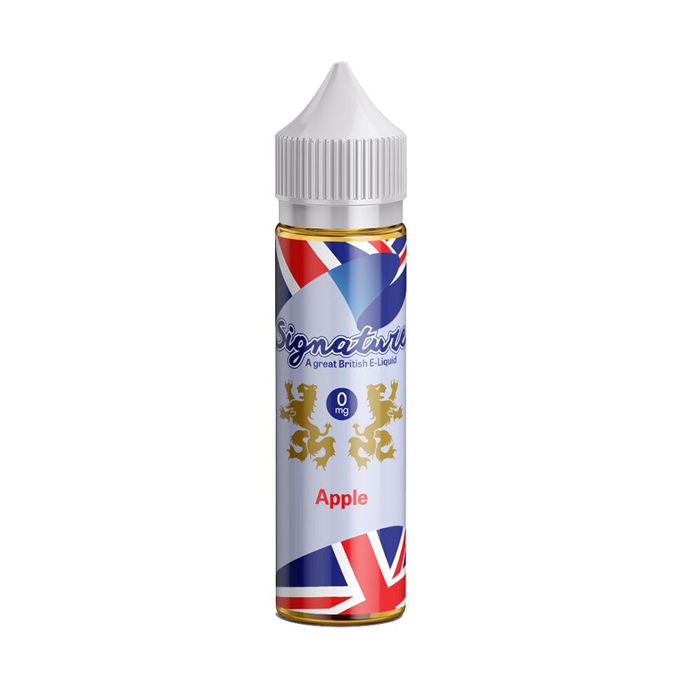 E Liquid Apple 50ml Shortfill By Signature