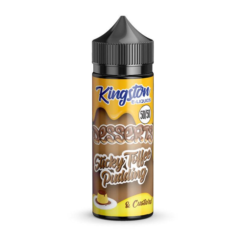 Sticky Toffee Pudding 50/50 E-Liquid in a 100ml Shortfill bottle