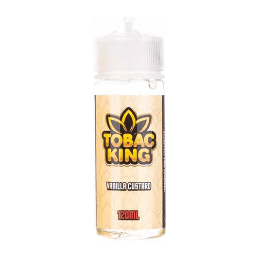 Tobac King's Vanilla Custard Shortfill E-Liquid