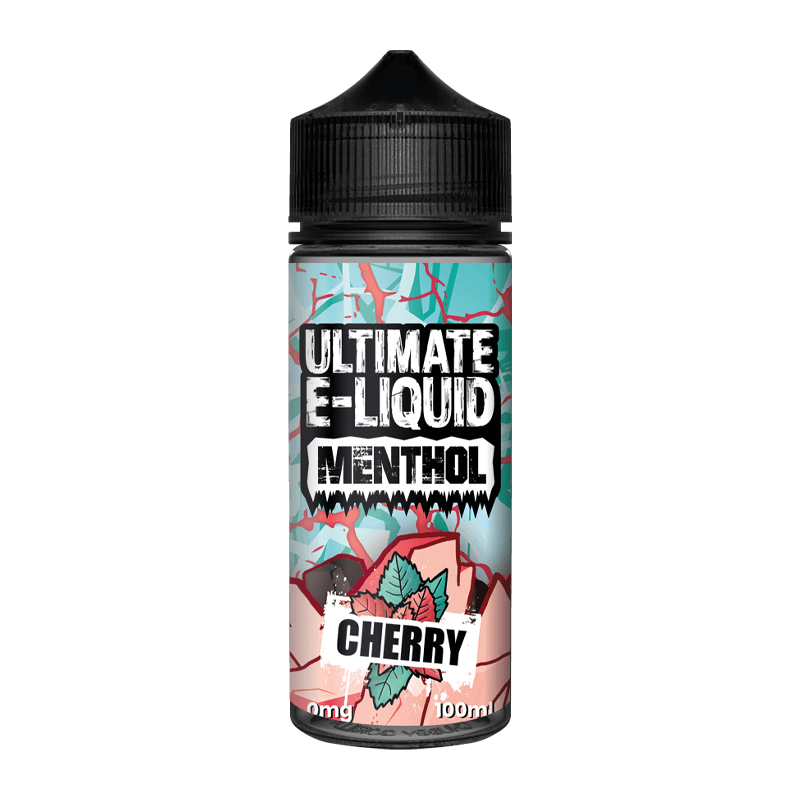 E-Liquid Cherry Menthol 100ml Shortfill  by Ultimate Juice