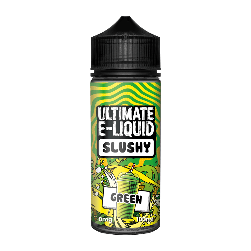 E-Liquid Green Slushy 100ml Shortfill  by Ultimate Juice