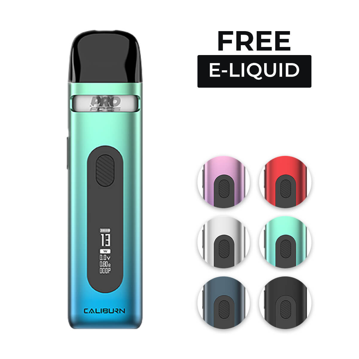 Caliburn X Pod Vaping Kit by Uwell