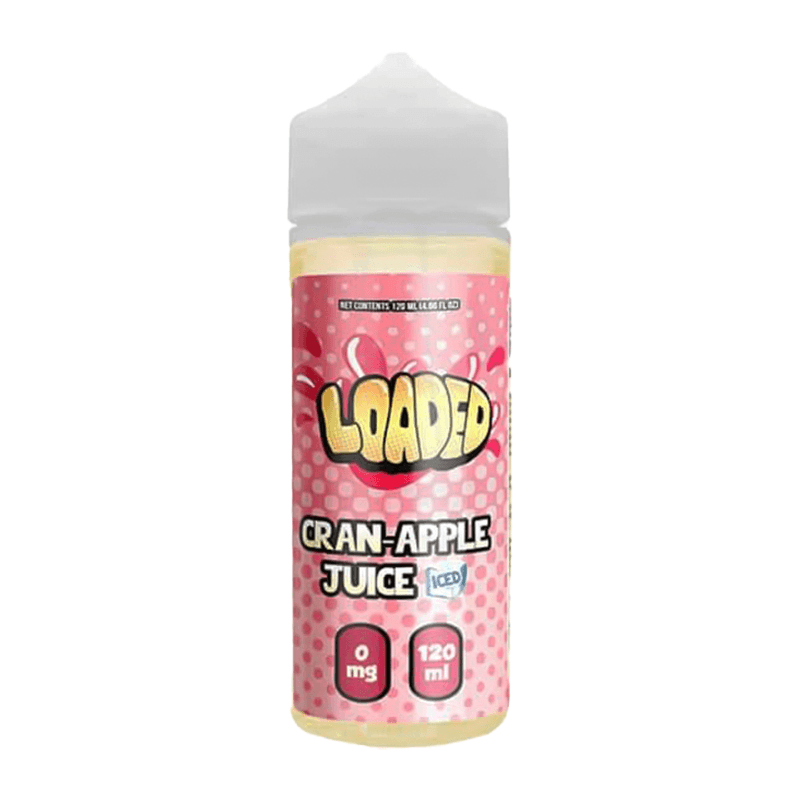 E-Liquid Cran Apple Juice Iced 100ml Shortfill  By Loaded