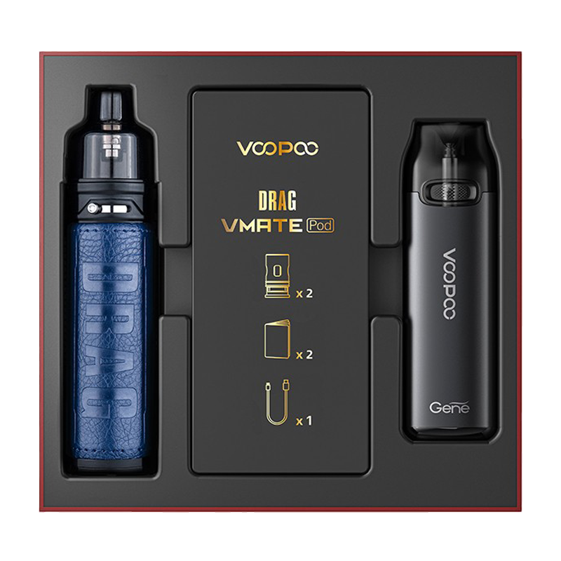 VooPoo Drag X and VMATE Pod Kit Package