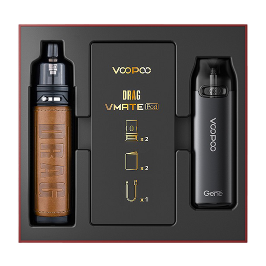 VooPoo Drag X and VMATE Pod Kit Package